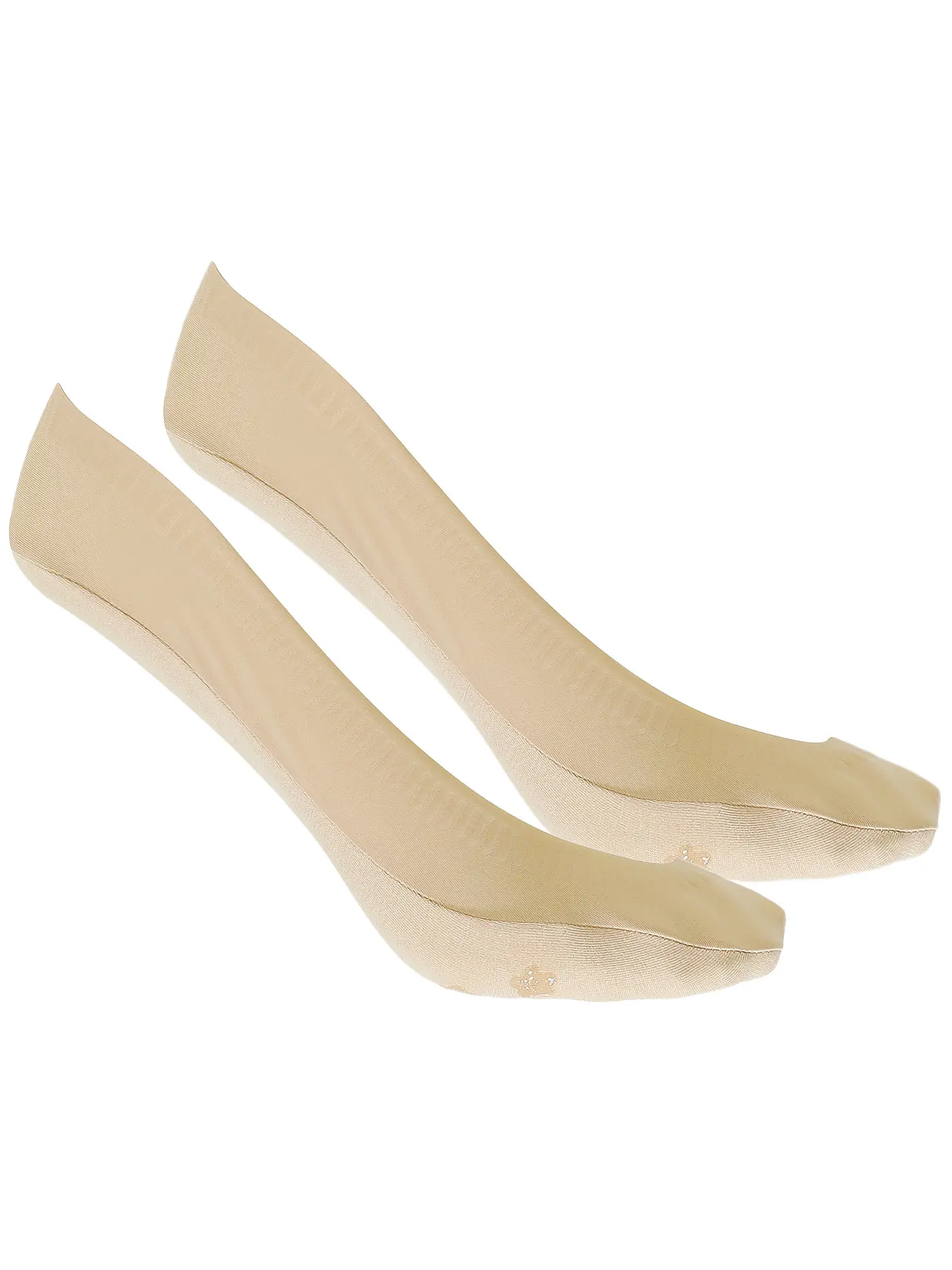 CAMANO | Damen Füsslinge 2er Pkg. Natural | 